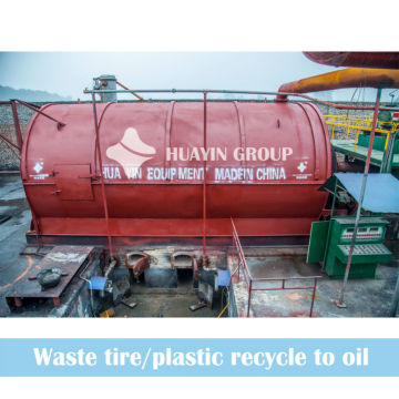 Planta de pirólise de reciclagem de pneus de grande rentabilidade de 2013